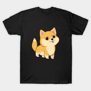 Kawaii Shiba Inu Dog, Love Shiba Inus T-Shirt